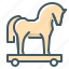 trojan, horse 