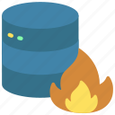 data, fire, storage, information, flame
