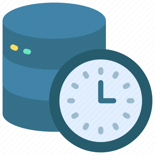 Data, timer, storage, information, time icon - Download on Iconfinder