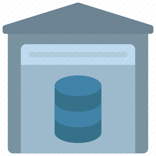 Data, warehouse, storage, information, stored icon - Download on Iconfinder