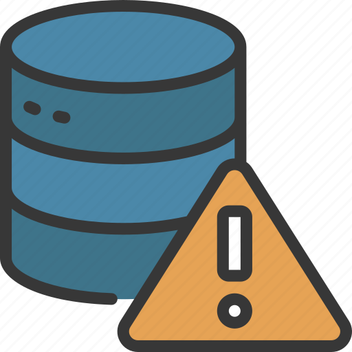 Database, error, storage, information, problem icon - Download on Iconfinder