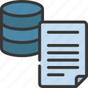 document, data, storage, information, file
