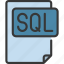 sql, file, storage, information, software, query 