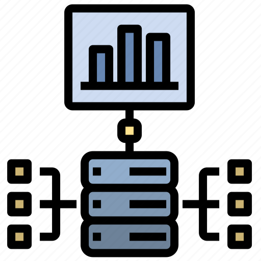 Data, database, datanomics, information, storage icon - Download on Iconfinder