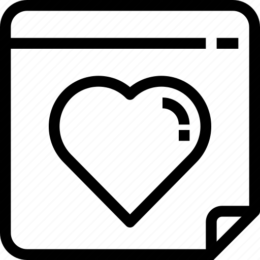 Couple, date, life, love, note, valentine icon - Download on Iconfinder