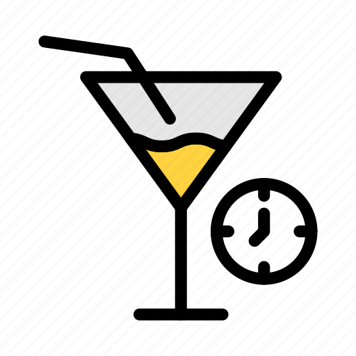 Drink, schedule, time, clock, juice icon - Download on Iconfinder