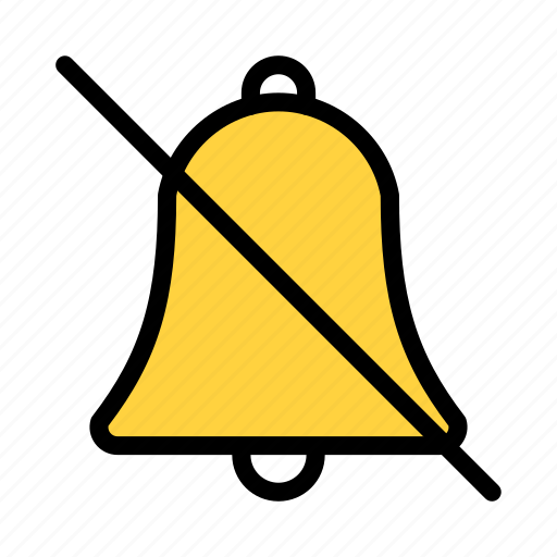 Silent, mute, nosound, block, bell icon - Download on Iconfinder