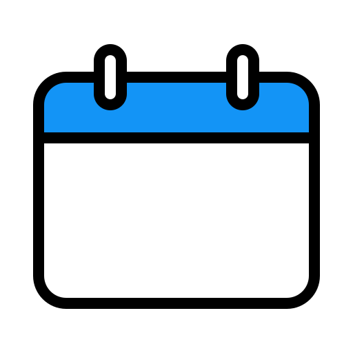 Blank, calendar, date, month, schedule icon - Free download
