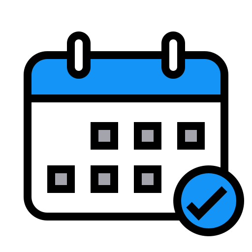 Calendar, date, done, event, month, schedule icon - Free download