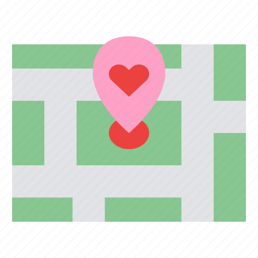 Location, love, searching, map icon - Download on Iconfinder