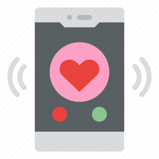 Phone, call, love, romantic, dating icon - Download on Iconfinder