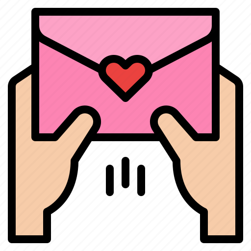 Love, letter, sending, heart, valentine icon - Download on Iconfinder