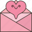love, letter, message, mail, communication 