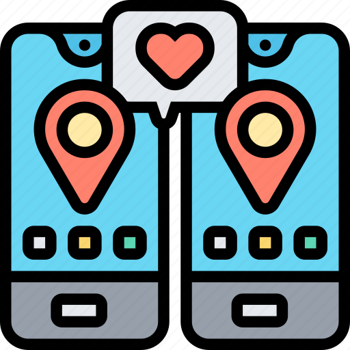 Nearby, location, area, match, dating icon - Download on Iconfinder