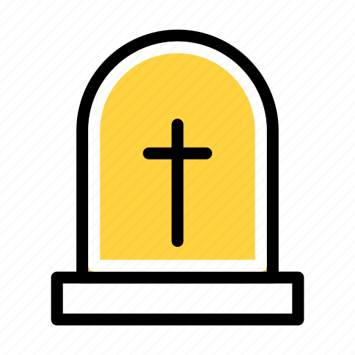 Grave, death, dead, cross, christian icon - Download on Iconfinder
