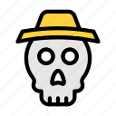 skull, skeleton, danger, death, dead 