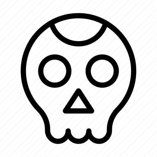 Skeleton, skull, calaca, face, human icon - Download on Iconfinder