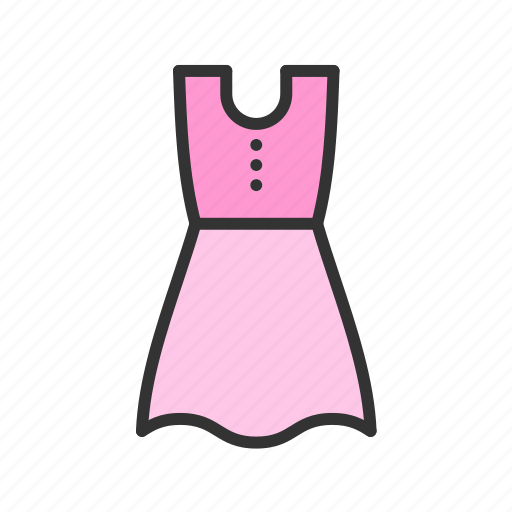 Dress, bridal dress, cocktail dress, clothing, apparel, fashion, party icon - Download on Iconfinder