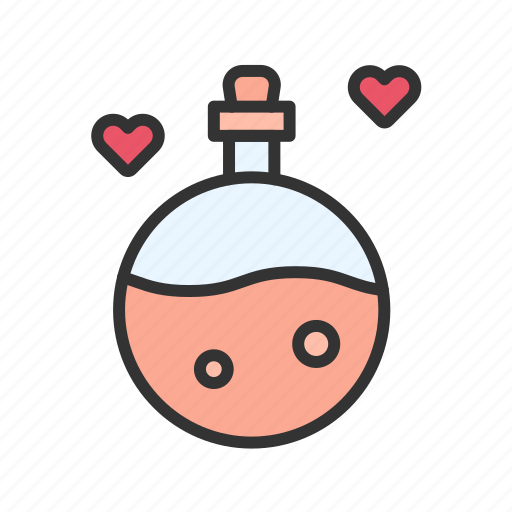 Potion, couple, romantic, fragrance, women, man, love birds icon - Download on Iconfinder