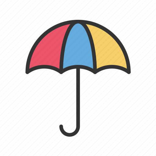 Umbrella, weather, rain, wet, summer, beach, sun icon - Download on Iconfinder