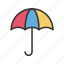 umbrella, weather, rain, wet, summer, beach, sun, shade 