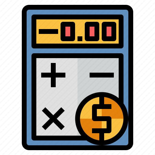 Calculator, finance, budget, cost, debt icon - Download on Iconfinder