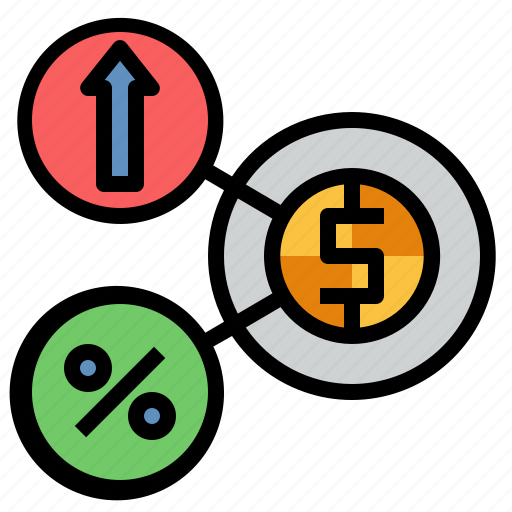 Floating, interest, rate, benefit, debt icon - Download on Iconfinder