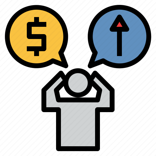 Long term debt, increase, debt, worry, strain icon - Download on Iconfinder