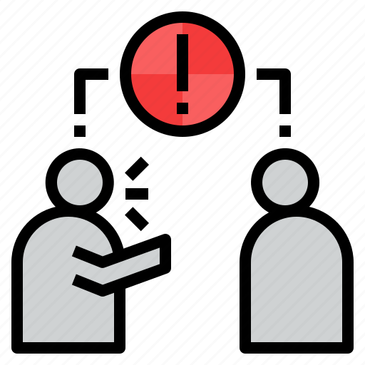 Notice, warning, sanction, admonish, blame icon - Download on Iconfinder