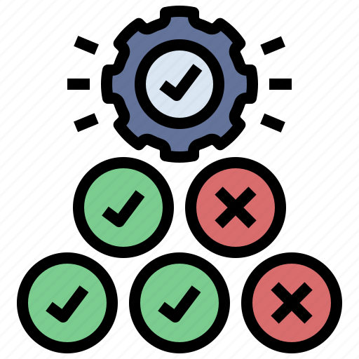 Specification, test, decision, selected, process icon - Download on Iconfinder