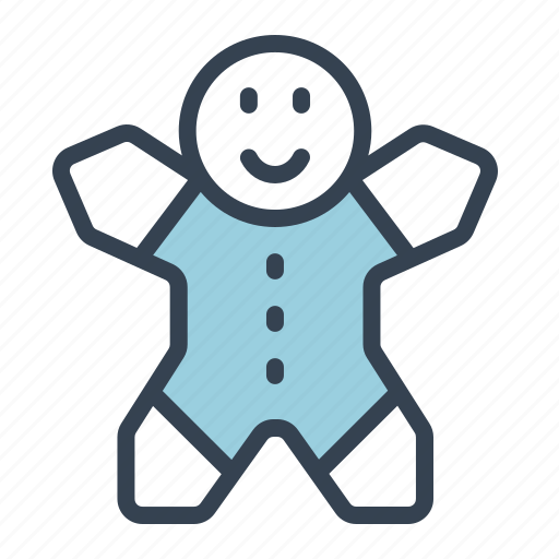 Christmas, cookie, dessert, ginger, man, sweet, hygge icon - Download on Iconfinder
