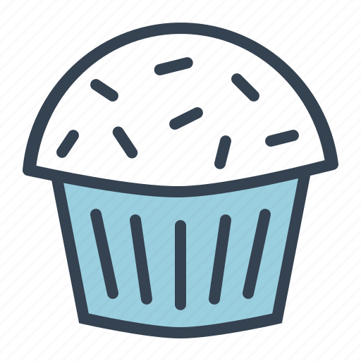 Cake, confectionery, dessert, muffin, sugar, sweet, hygge icon - Download on Iconfinder