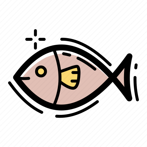 Animal, fish, food, meal, restaurant, sea, tuna icon - Download on Iconfinder