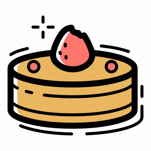 Bakery, cake, dessert, food, party, strawberry, sweet icon - Download on Iconfinder