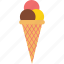 cone, dessert, sweet, treat, hygge, ice cream, summer 
