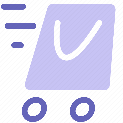 Shopping, parcel, fast, delivery, wheels, order icon - Download on Iconfinder