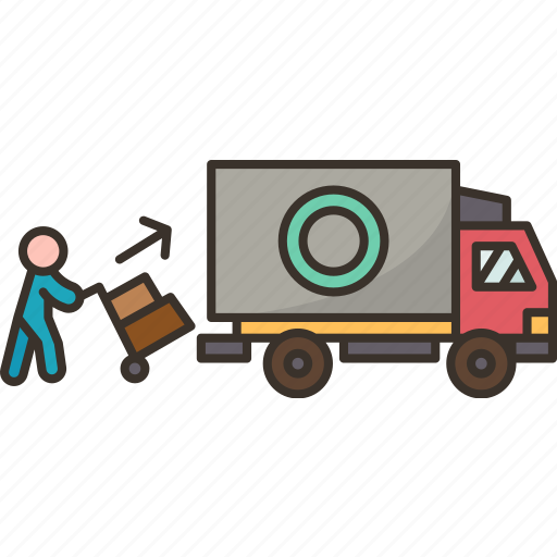Loading, delivery, cargo, logistic, shipping icon - Download on Iconfinder