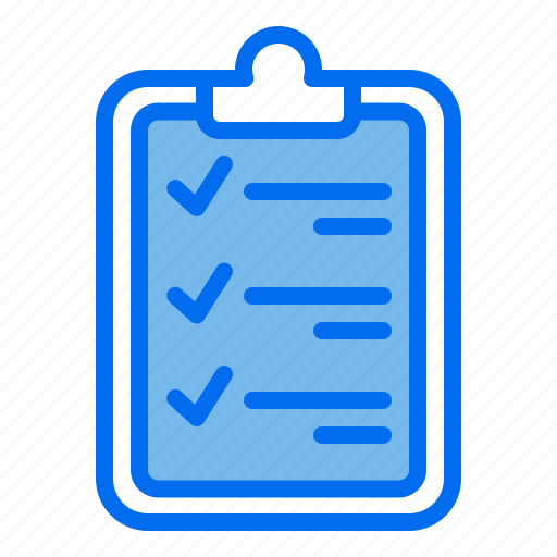 Checklist, clipboard, note, form icon - Download on Iconfinder