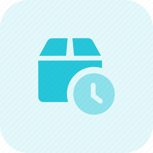 Box, time, delivery, delay icon - Download on Iconfinder