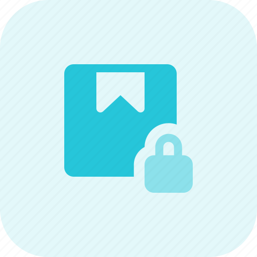 Cardboard, lock, delivery, security icon - Download on Iconfinder