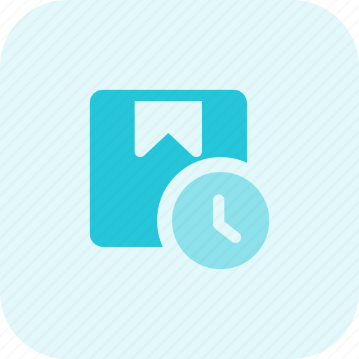 Cardboard, time, delivery, delay icon - Download on Iconfinder