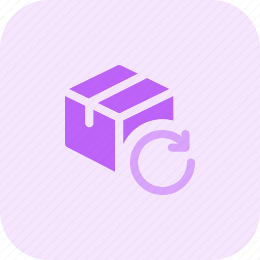 Delivery, box, refresh, parcel icon - Download on Iconfinder