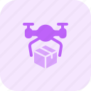 drone, delivery, shipping, parcel