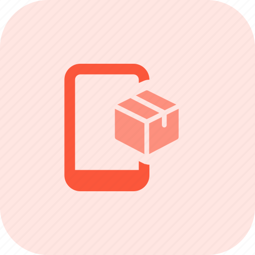Mobile, delivery, box, phone icon - Download on Iconfinder