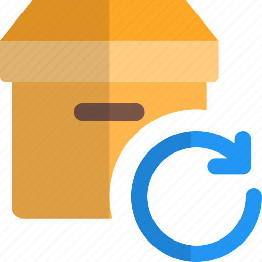 Archive, box, refresh, delivery icon - Download on Iconfinder