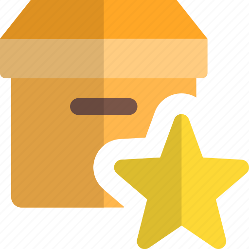 Archive, box, star, delivery icon - Download on Iconfinder