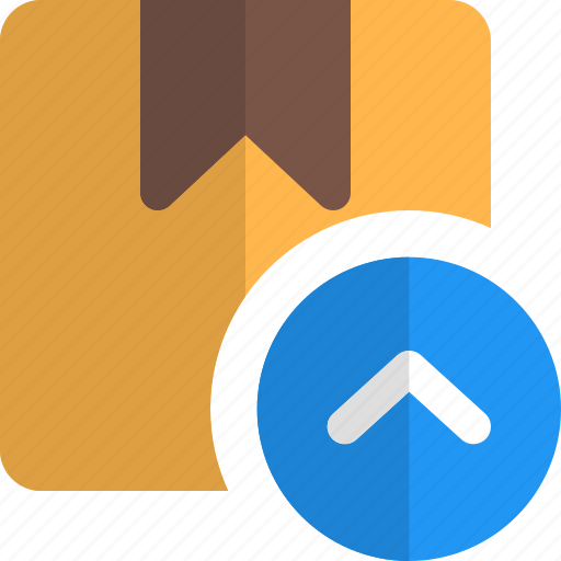 Cardboard, up, delivery, arrow icon - Download on Iconfinder