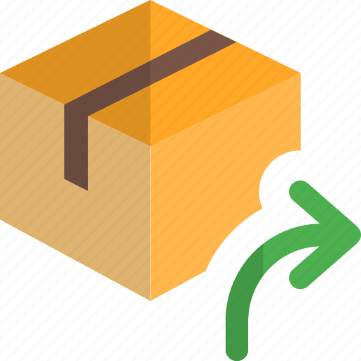Delivery, box, forward, arrow icon - Download on Iconfinder