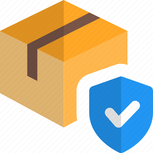 Delivery, box, shield, security icon - Download on Iconfinder