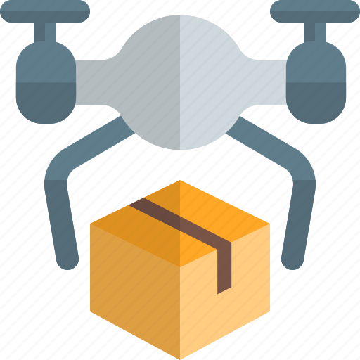 Drone, delivery, parcel, box icon - Download on Iconfinder